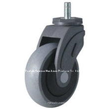 Ruedita TPR Médica Conductora de Caster Wheel (Tipo de vástago roscado)